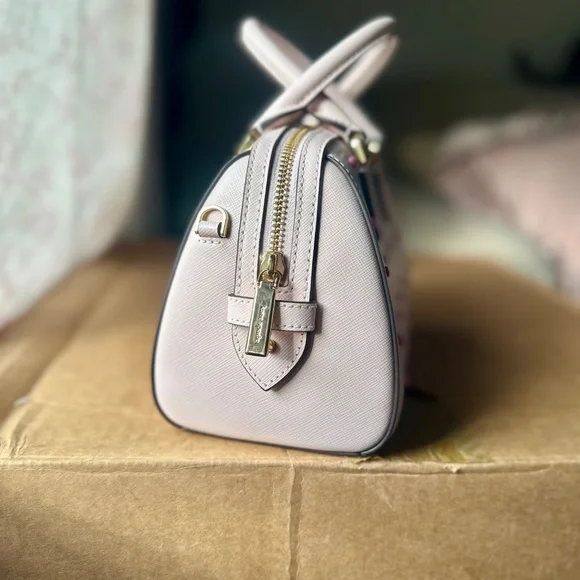 Kate Spade Satchel with Heart Embellishments - Picture 3 of 9